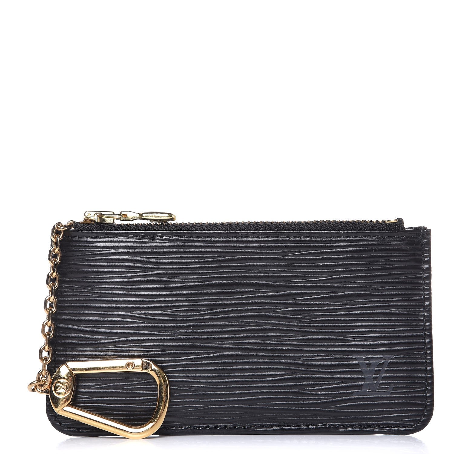Louis Vuitton Epi Key Pouch Black 1 of 6