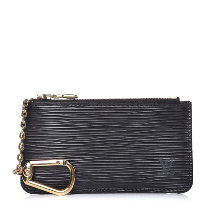 Louis Vuitton Epi Key Pouch Black 1 of 6