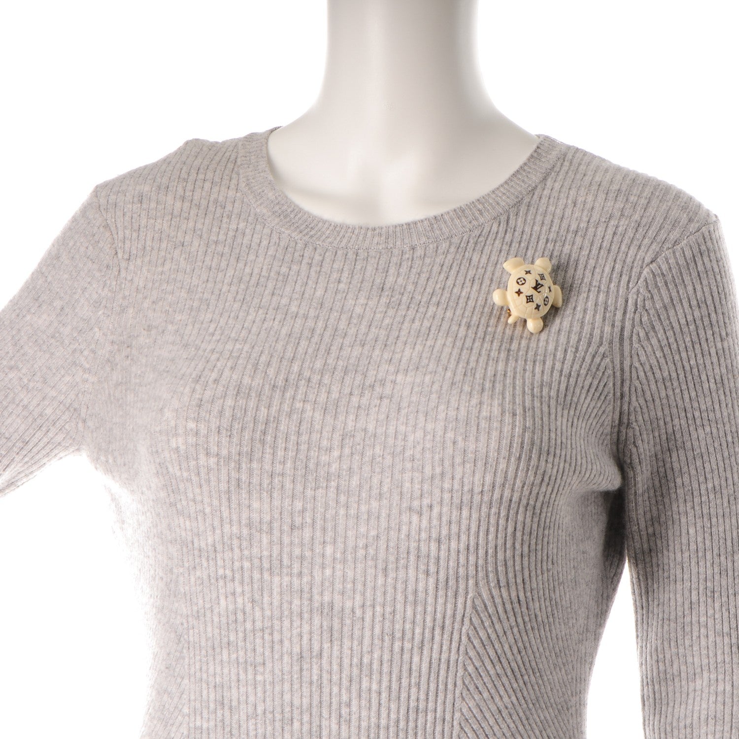 Louis Vuitton Resin Turtle Nonours Pin Brooch 2 of 3