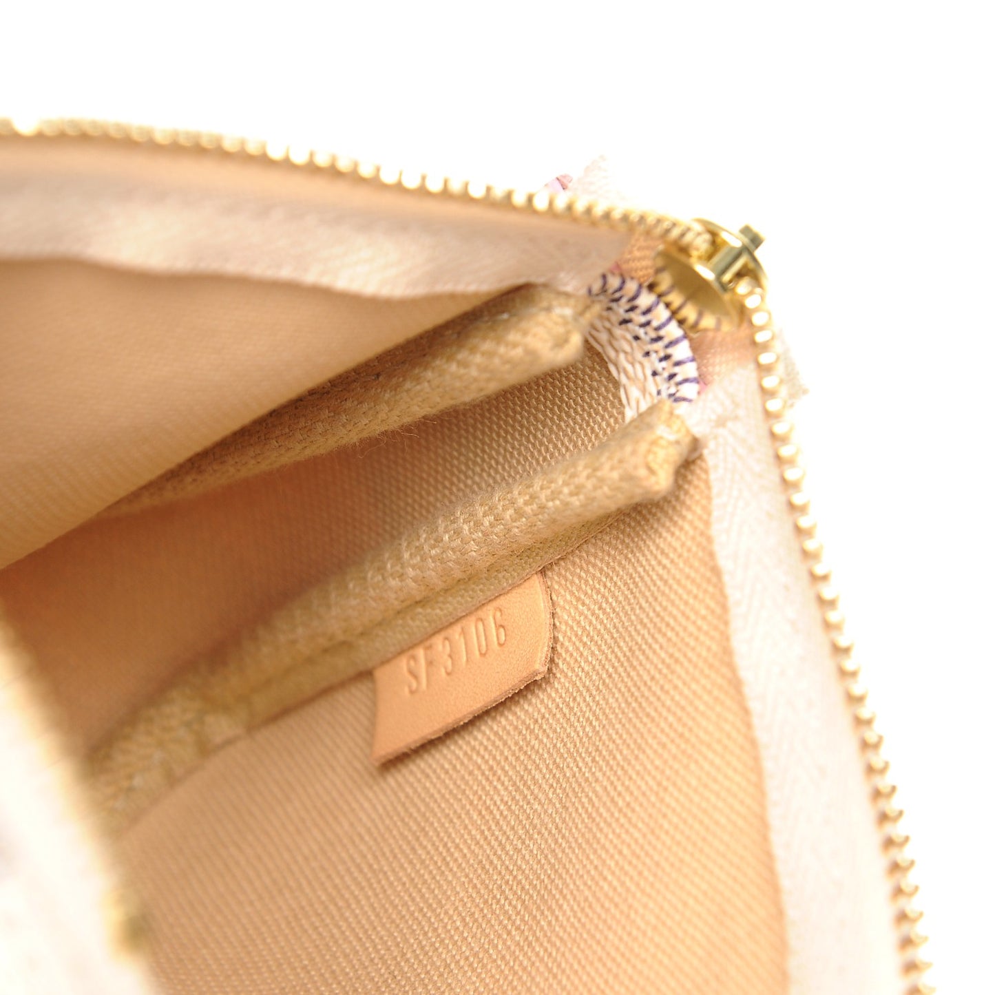 Damier Azur 2016 Christmas Animation Mini Pochette Accessories
