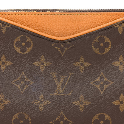 Louis Vuitton Monogram Pallas Clutch Saffron 7 of 13