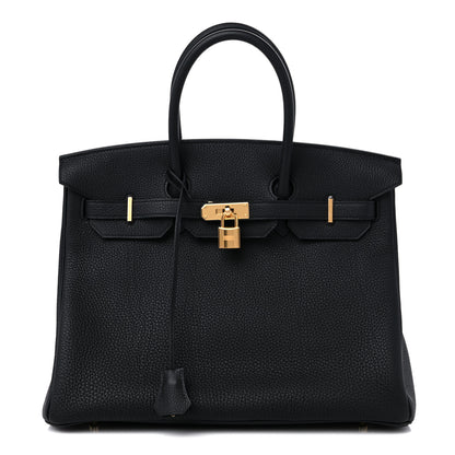 Hermes Togo Birkin 35 Black 1 of 9
