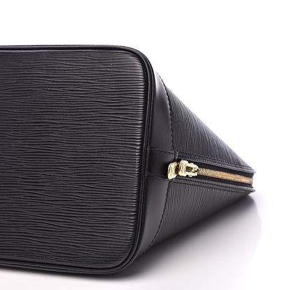 Louis Vuitton Epi Alma PM Black 9 of 14