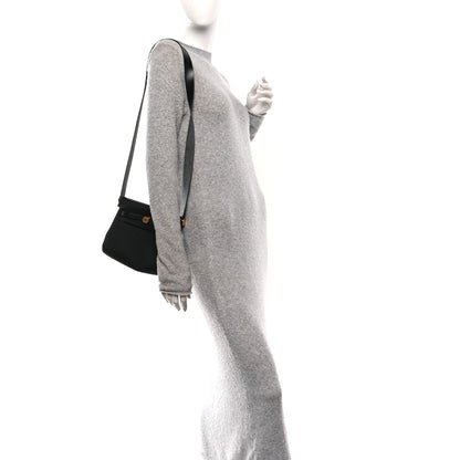 Hermes Military Toile Vache Hunter Herbag Zip Retourne 20 Black 2 of 11