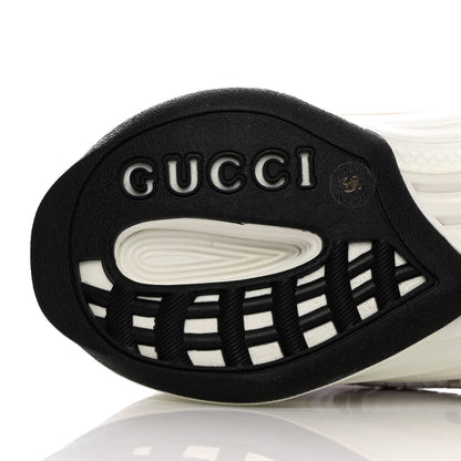 Gucci Technical Knit Fabric Waves Womens Gucci Run Sneakers 35 Great White Thunder 7 of 8