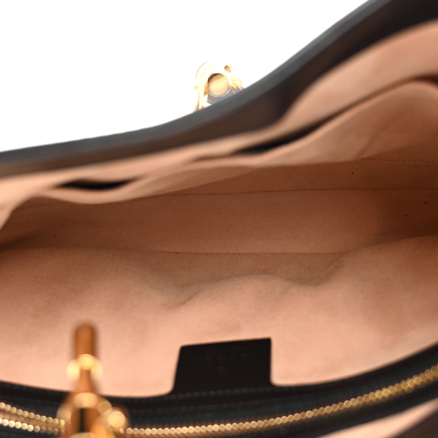 Gucci Boarded Dyana Lux Calfskin Small Jackie 1961 Hobo Black 5 of 10