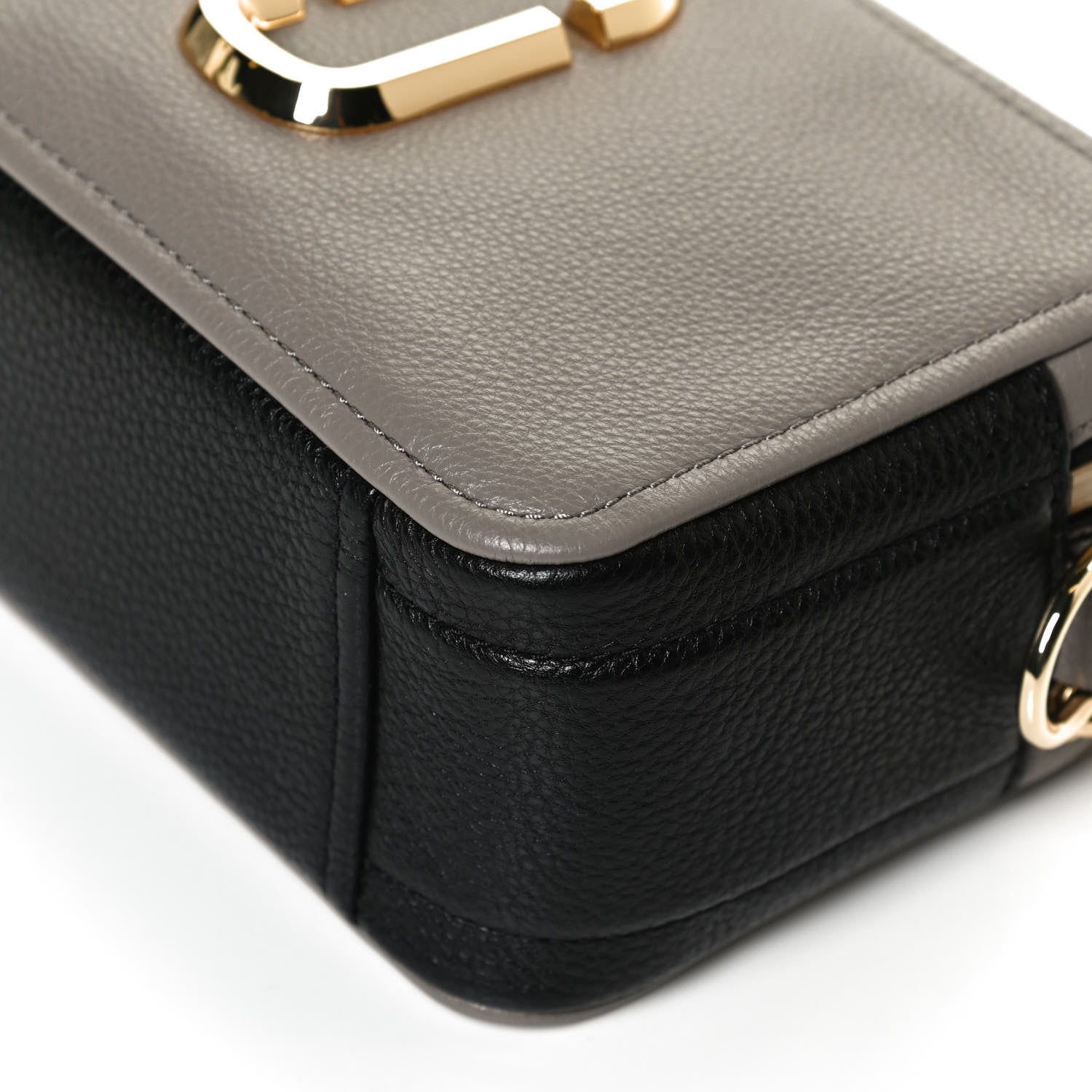 Marc Jacobs Supple Natural Grain Calfskin The Softshot 21 Bag Cement Multi 12 of 13