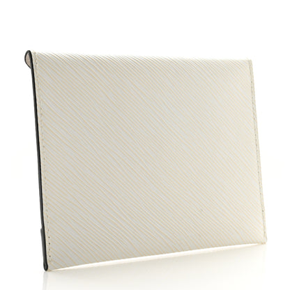Louis Vuitton Epi Invitation Envelope Clutch White 3 of 10
