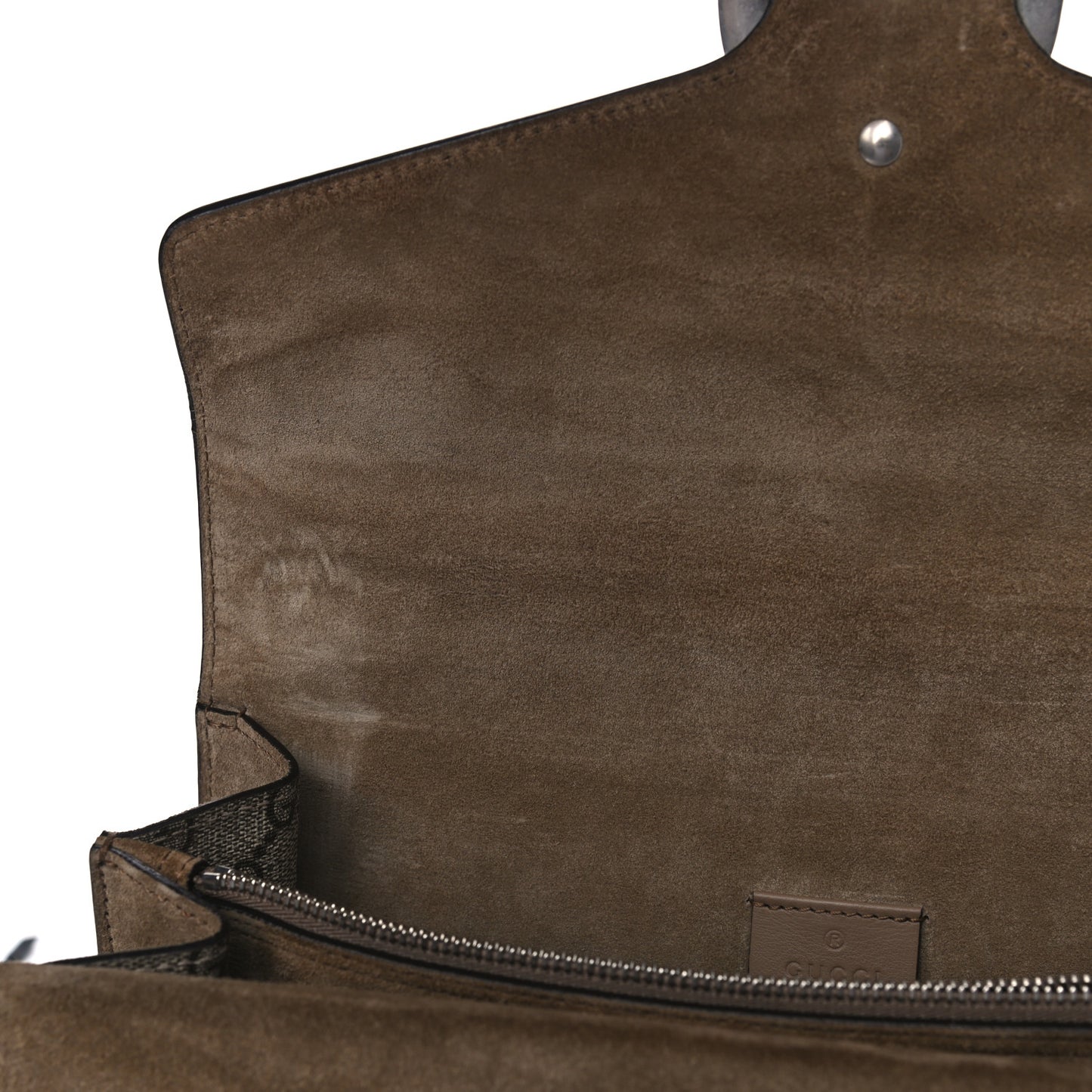 GG Supreme Monogram Small Dionysus Shoulder Bag Taupe
