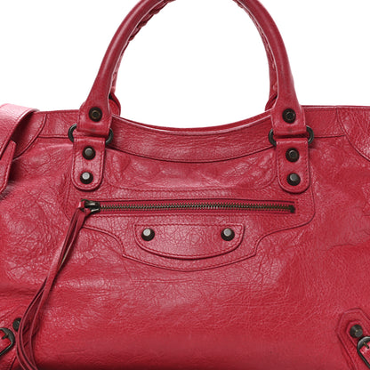 Balenciaga Agneau Classic Hardware City Rose Thulian 8 of 10