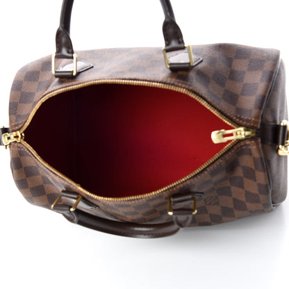 Louis Vuitton Damier Ebene Speedy Bandouliere 30 7 of 14