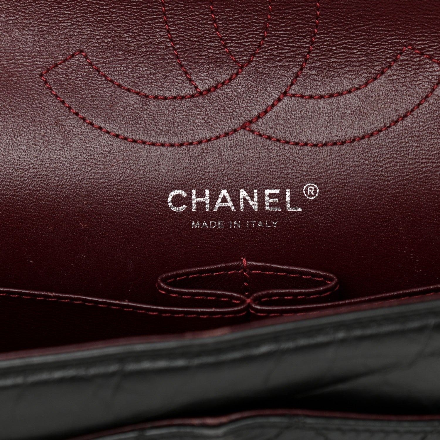 Chanel Aged Calfskin Quilted 2.55 Reissue 226 Flap Black 6 of 8