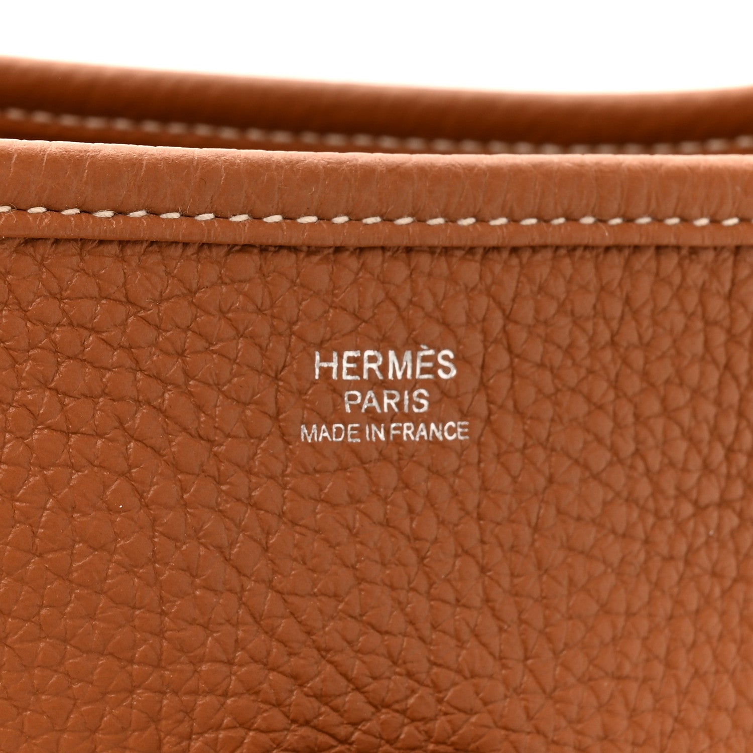 Hermes Taurillon Clemence Evelyne III GM Gold 6 of 10