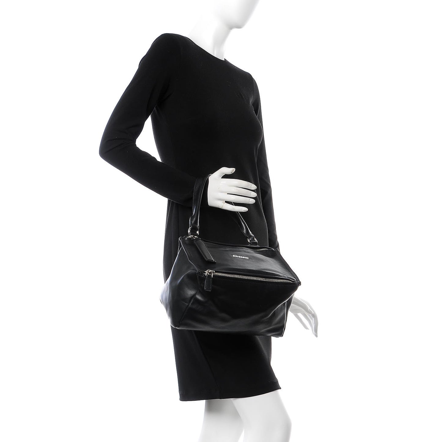 Calfskin Small Pandora Black