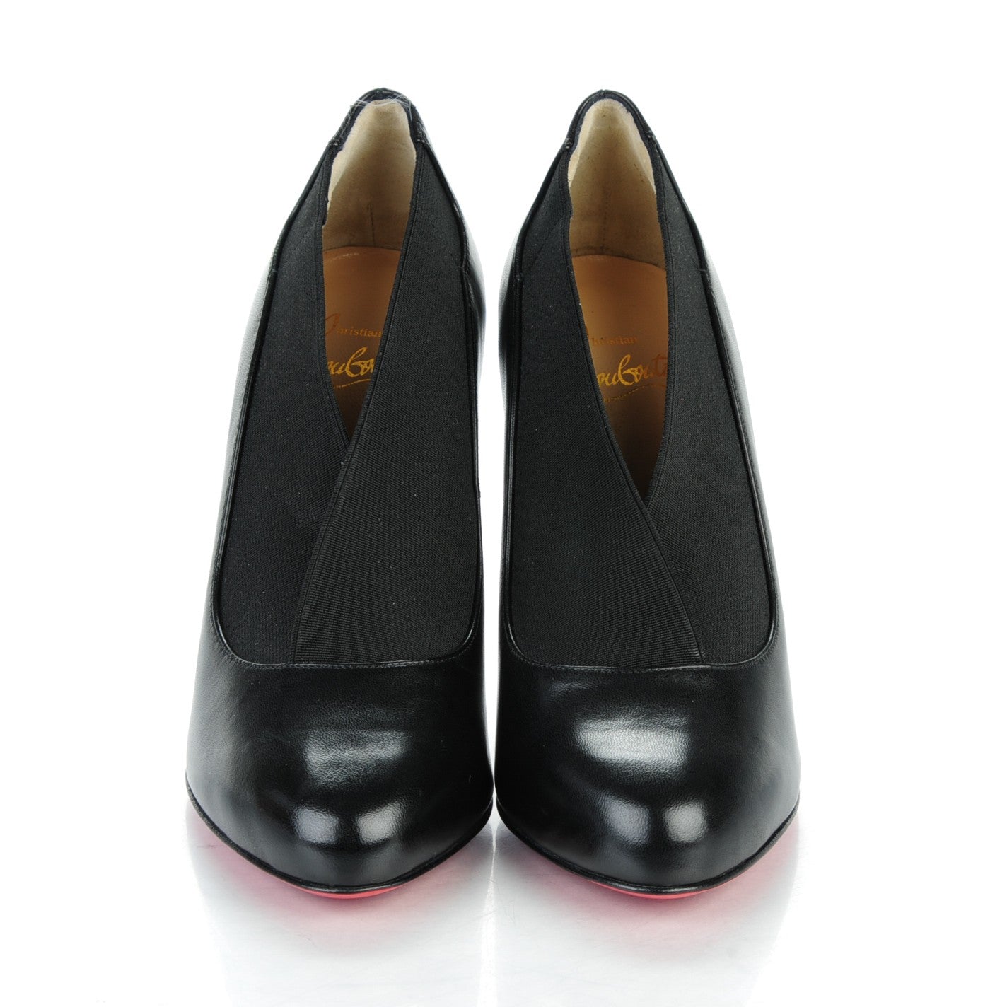 Shiny Nappa Toot Couverte 100 Pumps 35 Black