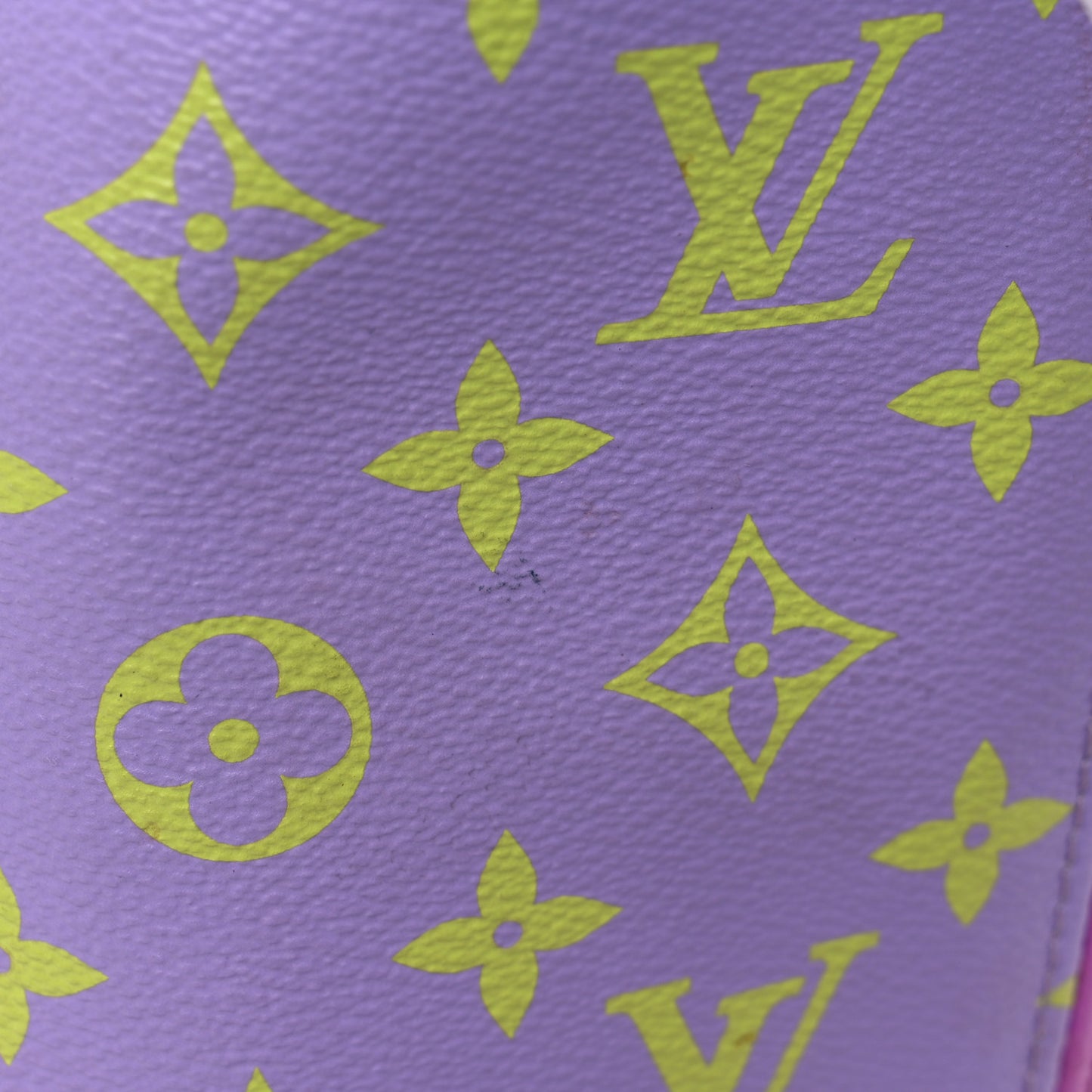 Monogram Giant Neverfull MM Pink Lilac