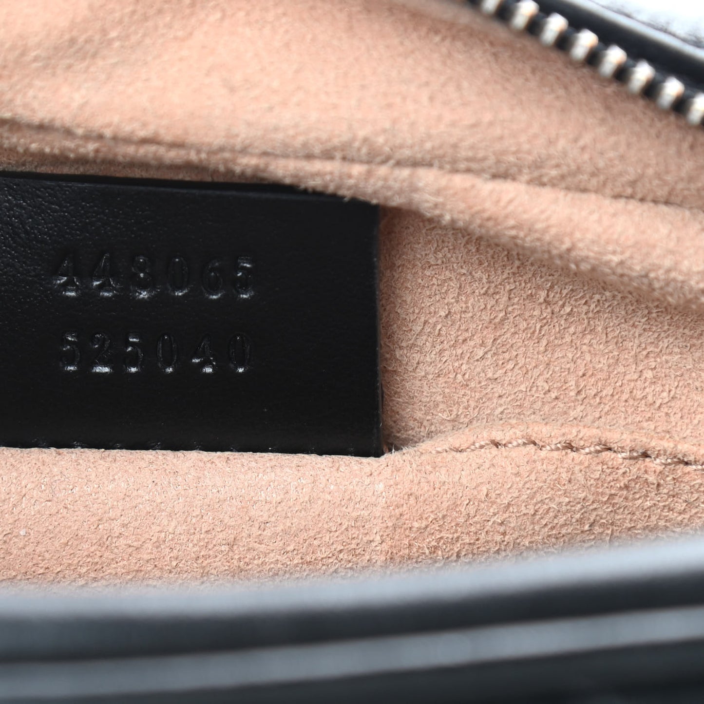 Calfskin Matelasse Mini GG Marmont Chain Shoulder Bag Black