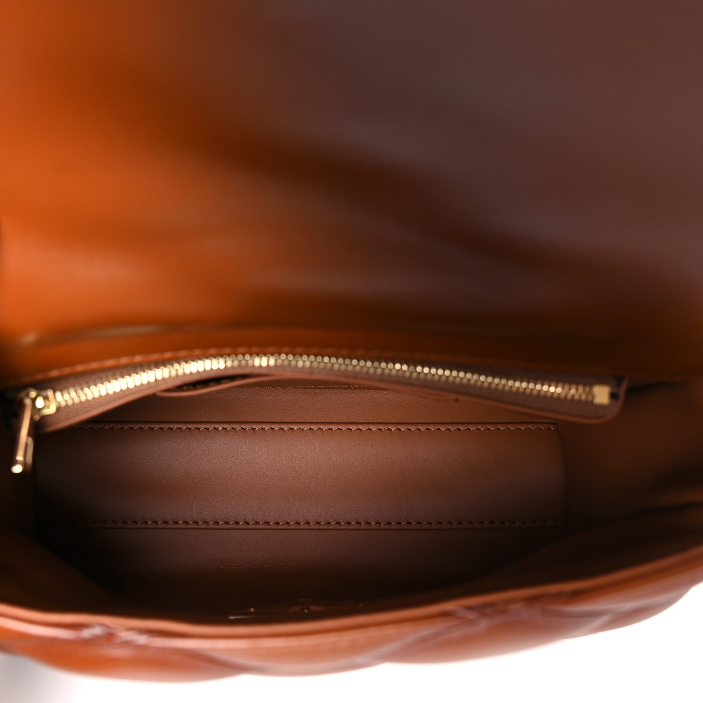 Lambskin Malletage Top Handle GO-14 MM Tan