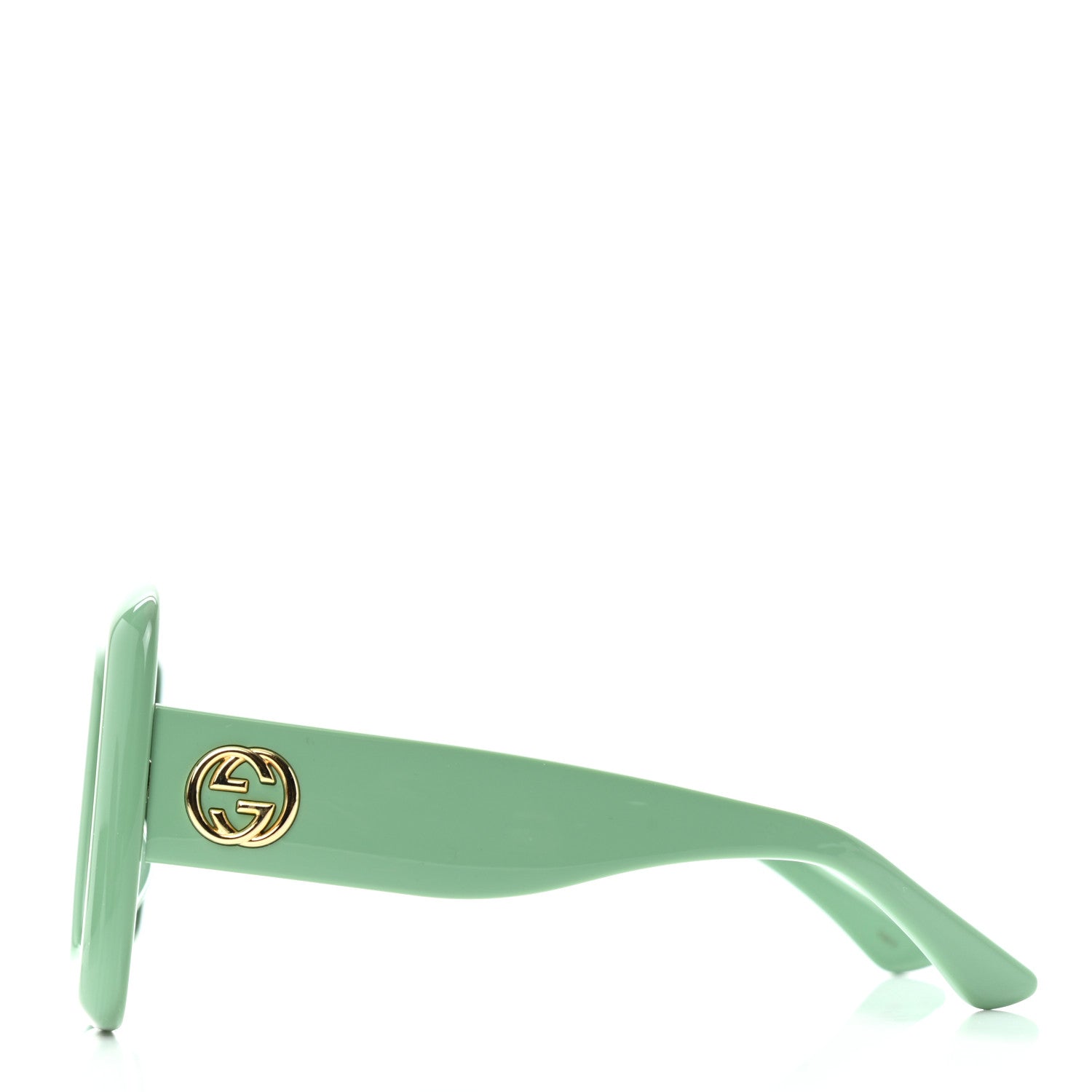 Gucci Oversized Square GG0783S Sunglasses Green 2 of 8