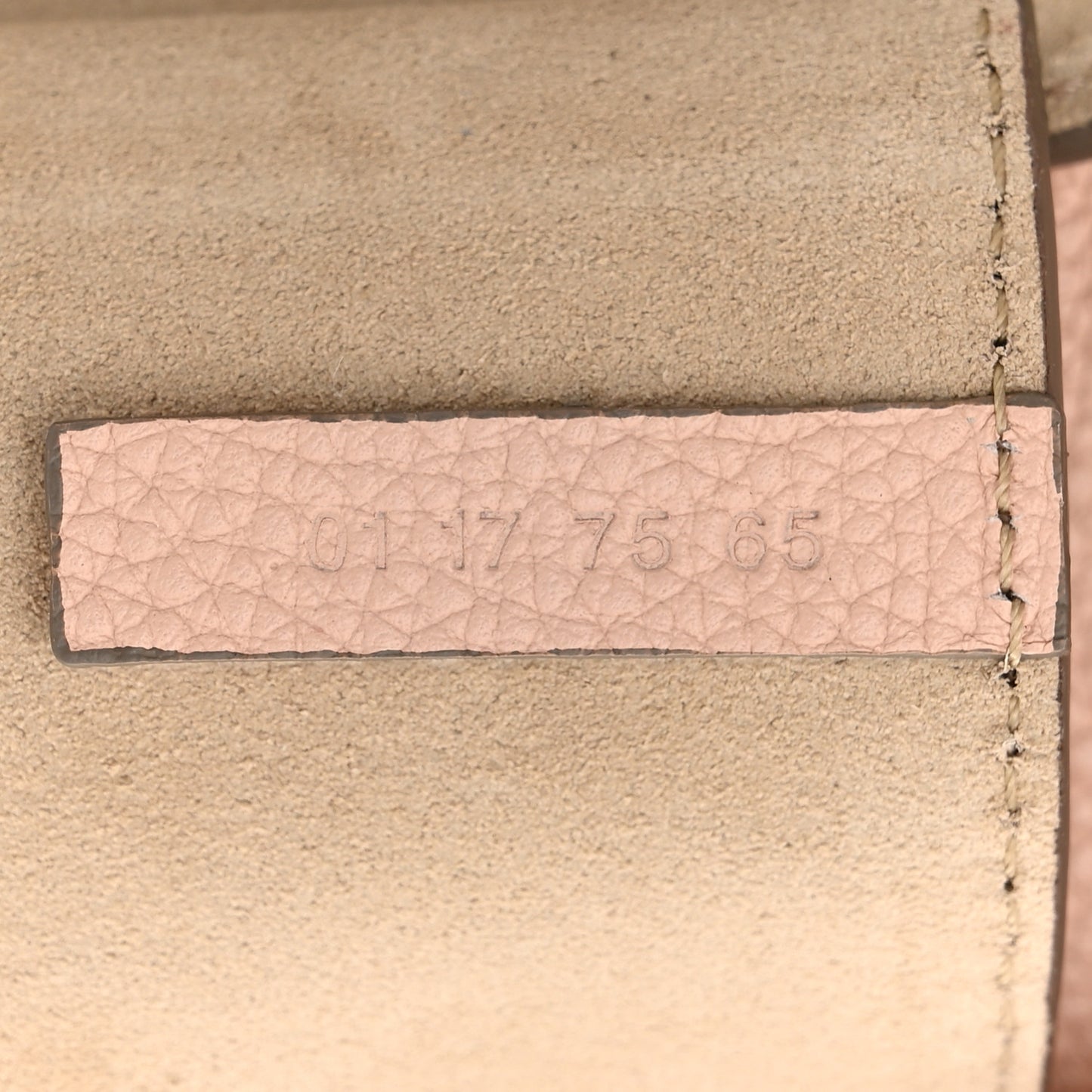Calfskin Mini Faye Shoulder Bag Cement Pink