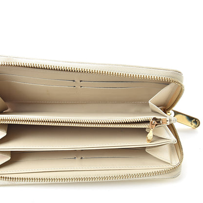Louis Vuitton Vernis Zippy Wallet Blanc Corail 5 of 13