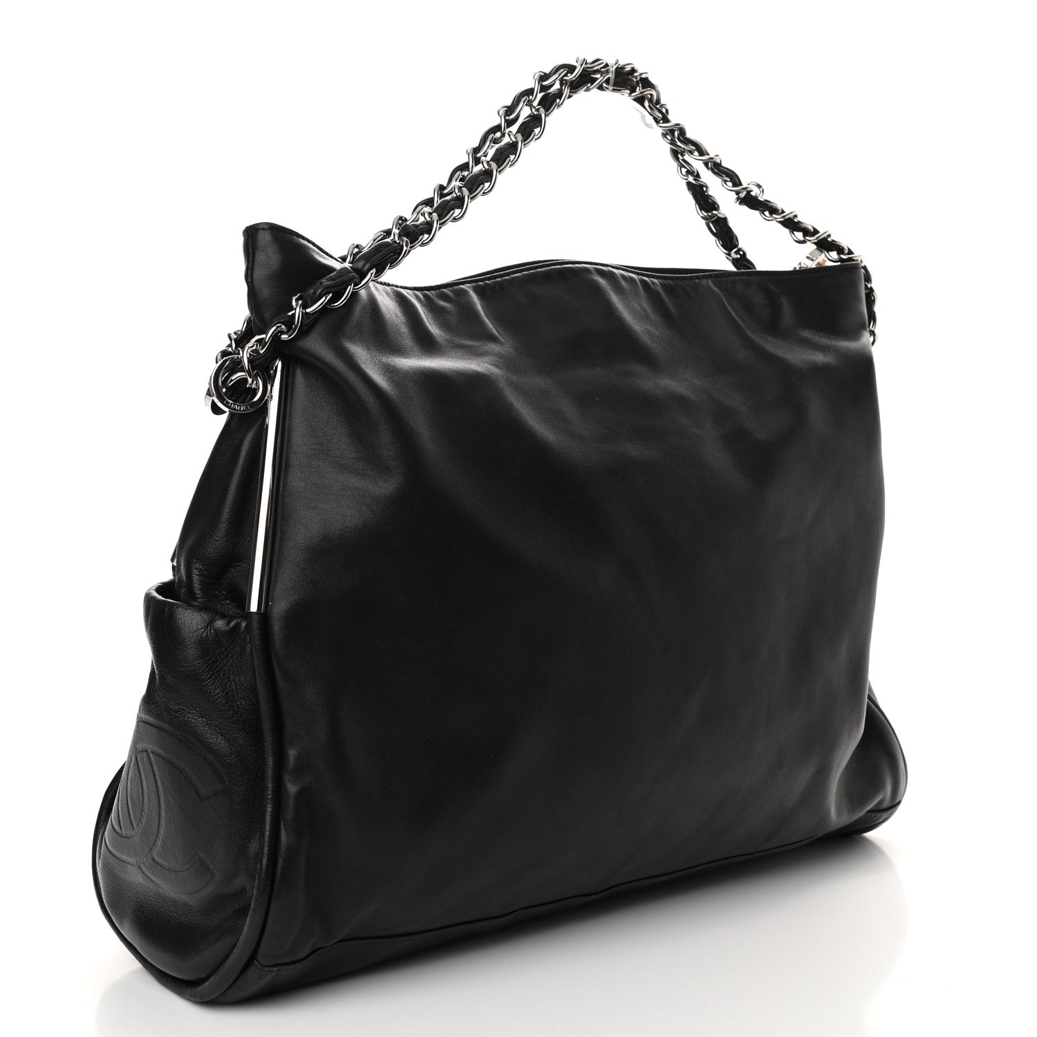 Chanel Lambskin Large Ultimate Soft Tote Black 3 of 11