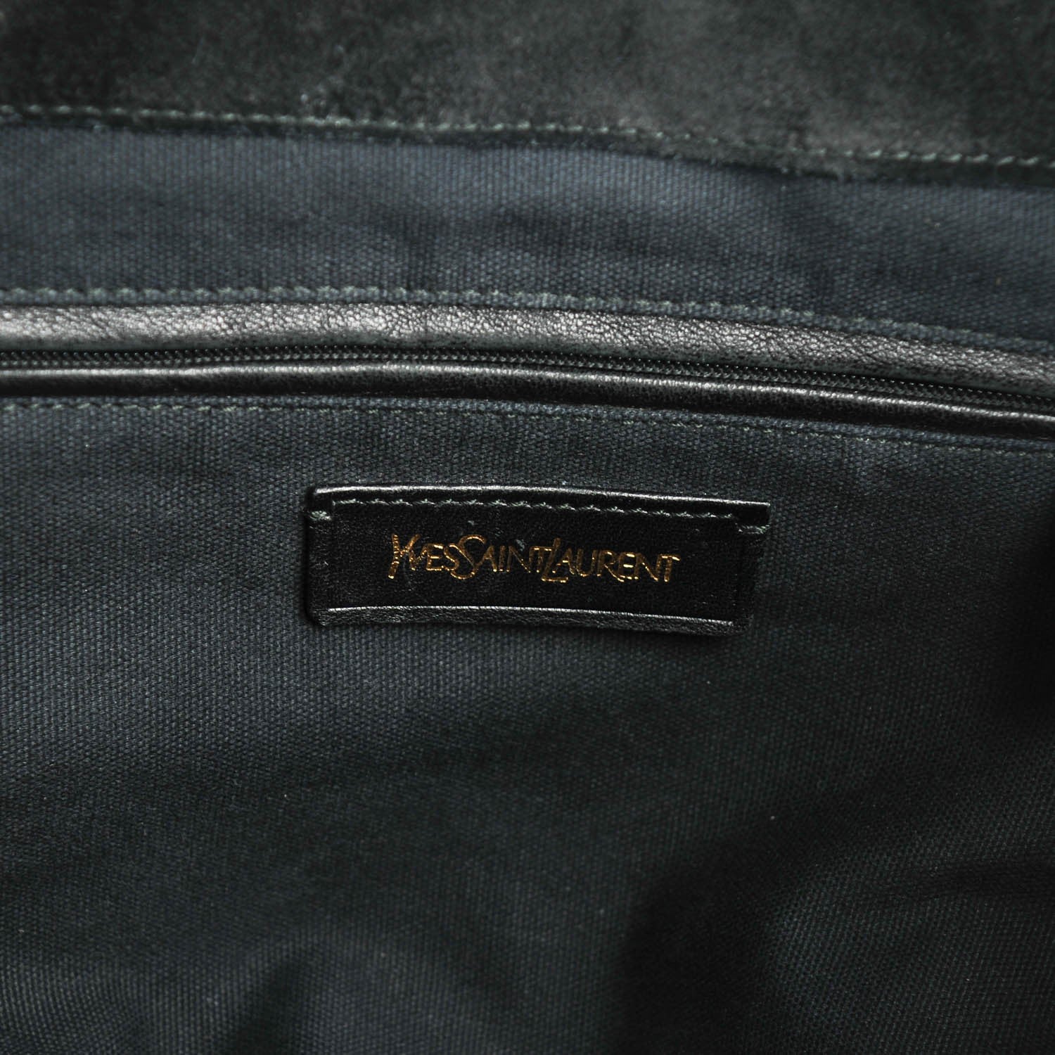 Saint Laurent Calfskin Small Downtown Tote Black 6 of 7