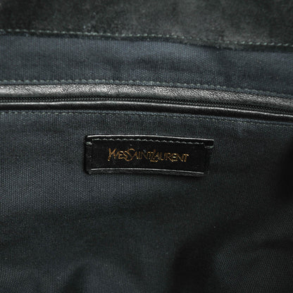 Saint Laurent Calfskin Small Downtown Tote Black 6 of 7