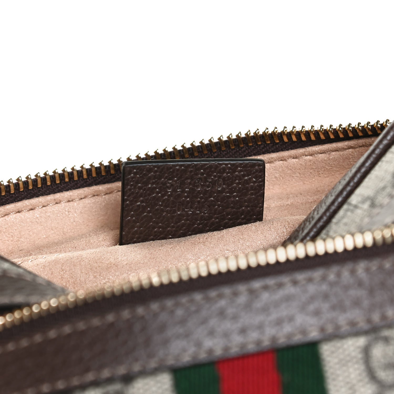 Gucci GG Supreme Monogram Web Mini Ophidia Shoulder Bag Brown 7 of 13