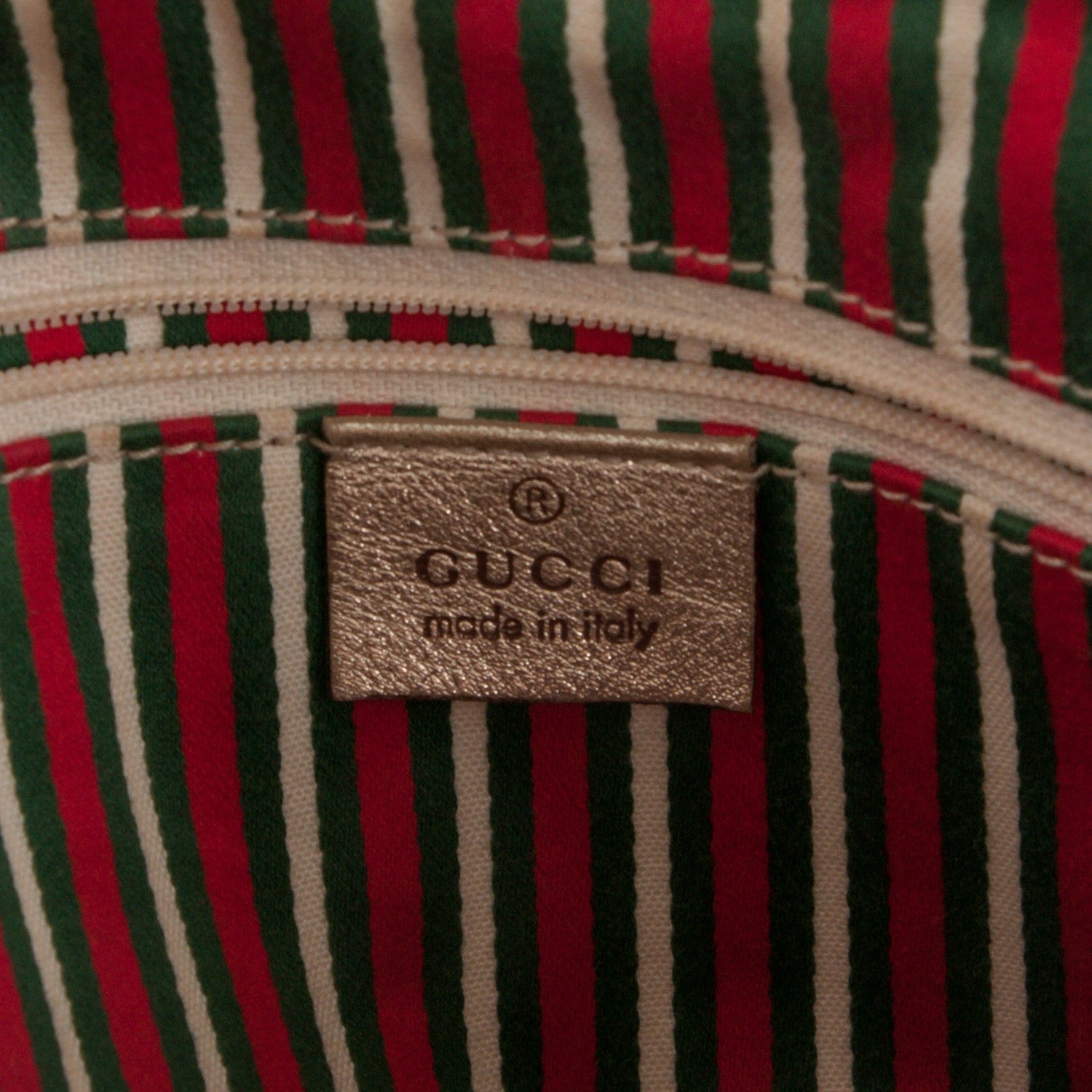 Gucci Monogram Medium Abbey Tote Gold 6 of 7