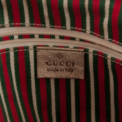 Gucci Monogram Medium Abbey Tote Gold 6 of 7