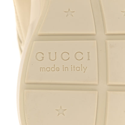 Gucci Calfskin GG Apple Womens Rhyton Sneakers 36 Ivory 8 of 9