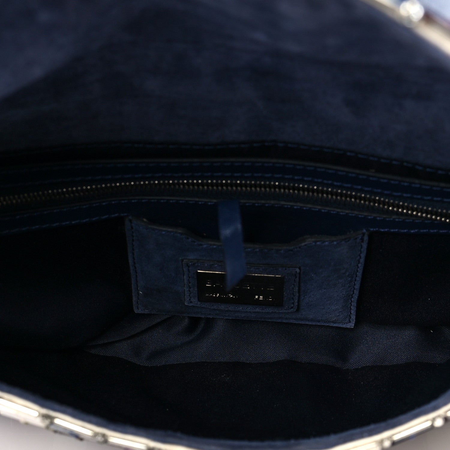 Fendi Calfskin Plexiglass Mosaic Baguette Multicolor 4 of 6