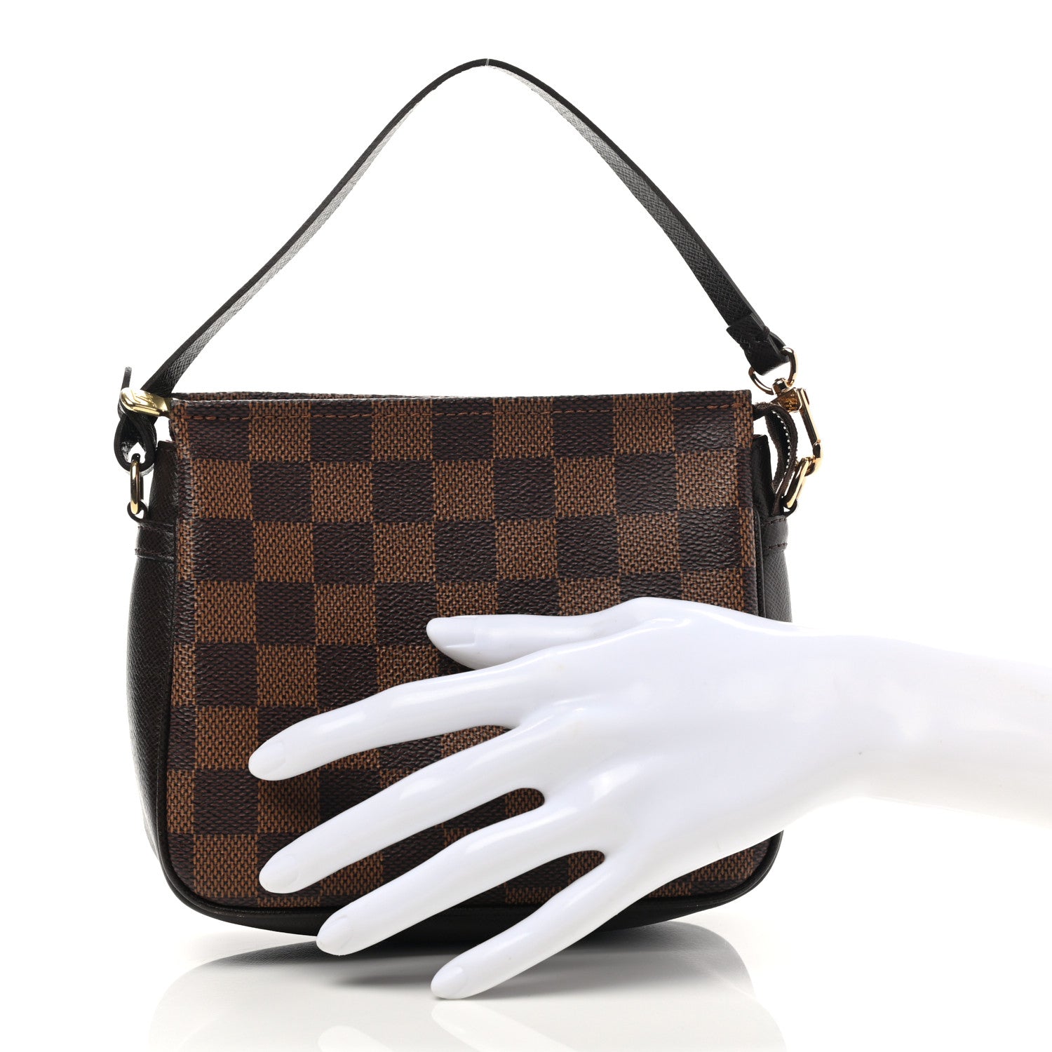 Louis Vuitton Damier Ebene Trousse Make Up Bag Pochette 2 of 10