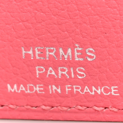 Hermes Evercolor Eazip Book Cover Rose Azalee 6 of 6