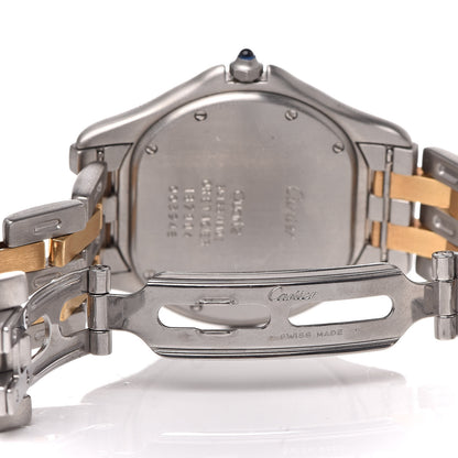 Cartier Stainless Steel 18K Yellow Gold 33mm Cougar Quartz Watch 6 of 6