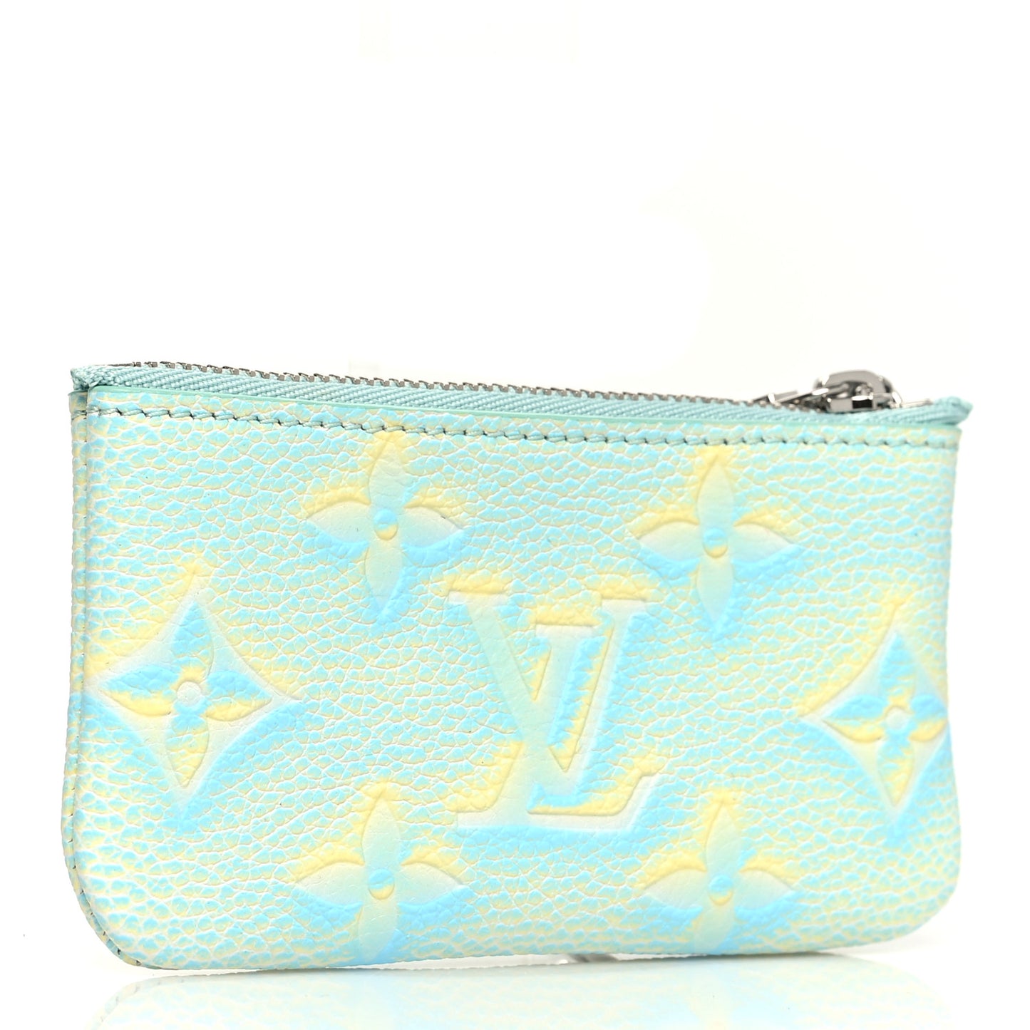 Empreinte Monogram Summer Stardust Key Pouch Water Green