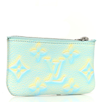 Louis Vuitton Empreinte Monogram Summer Stardust Key Pouch Water Green 3 of 7