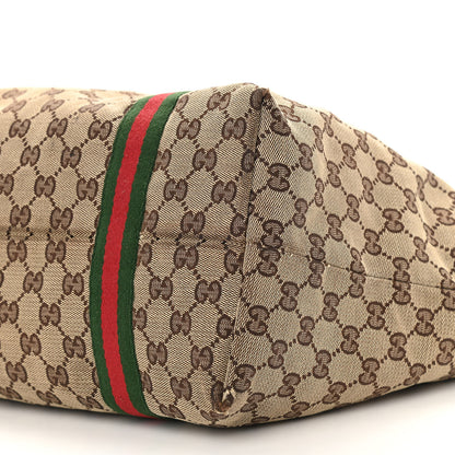 Gucci Monogram Large Jolicoeur Tote Brown 11 of 11