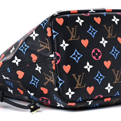 Louis Vuitton Game On Neverfull MM Black 8 of 9