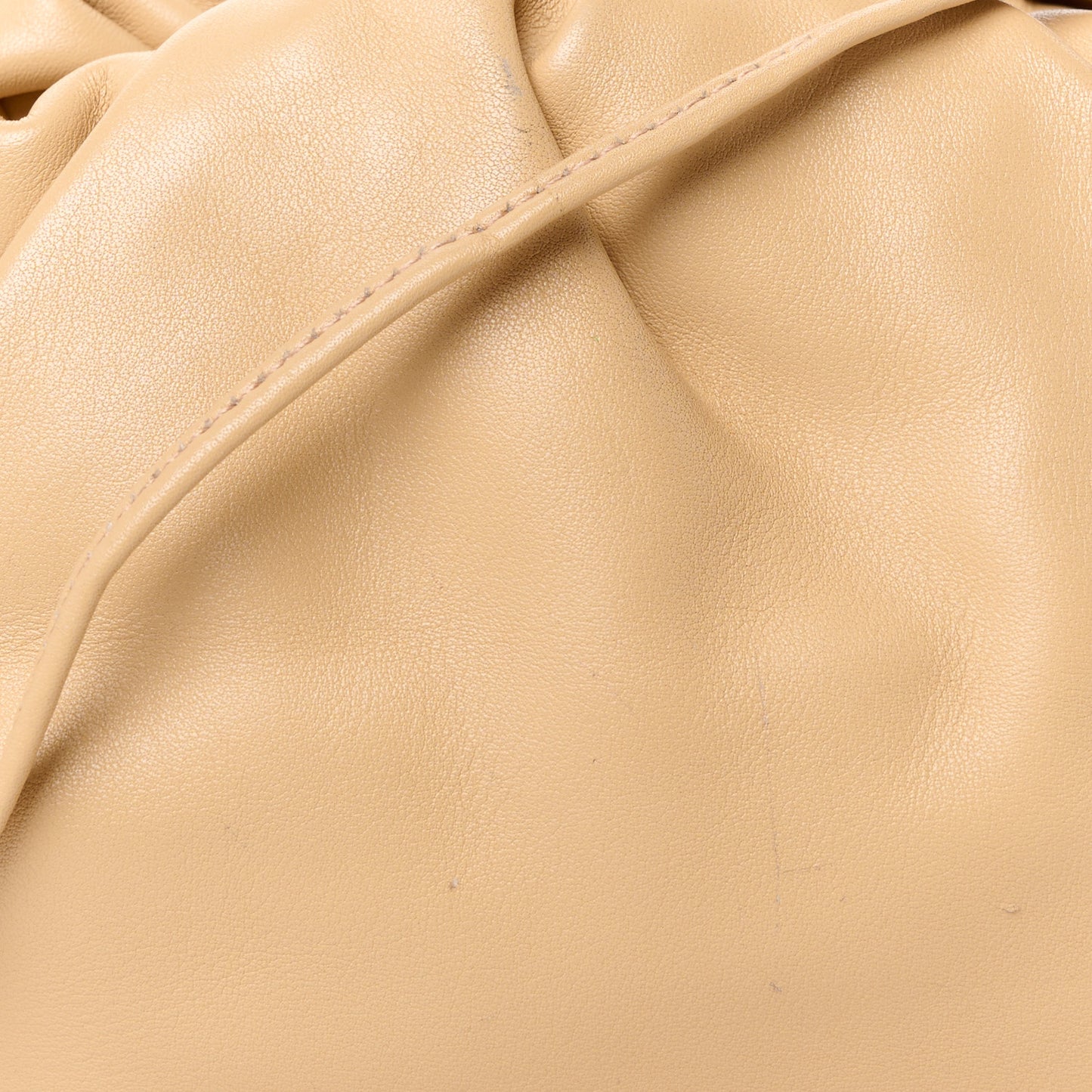 Butter Calfskin The Mini Pouch Almond