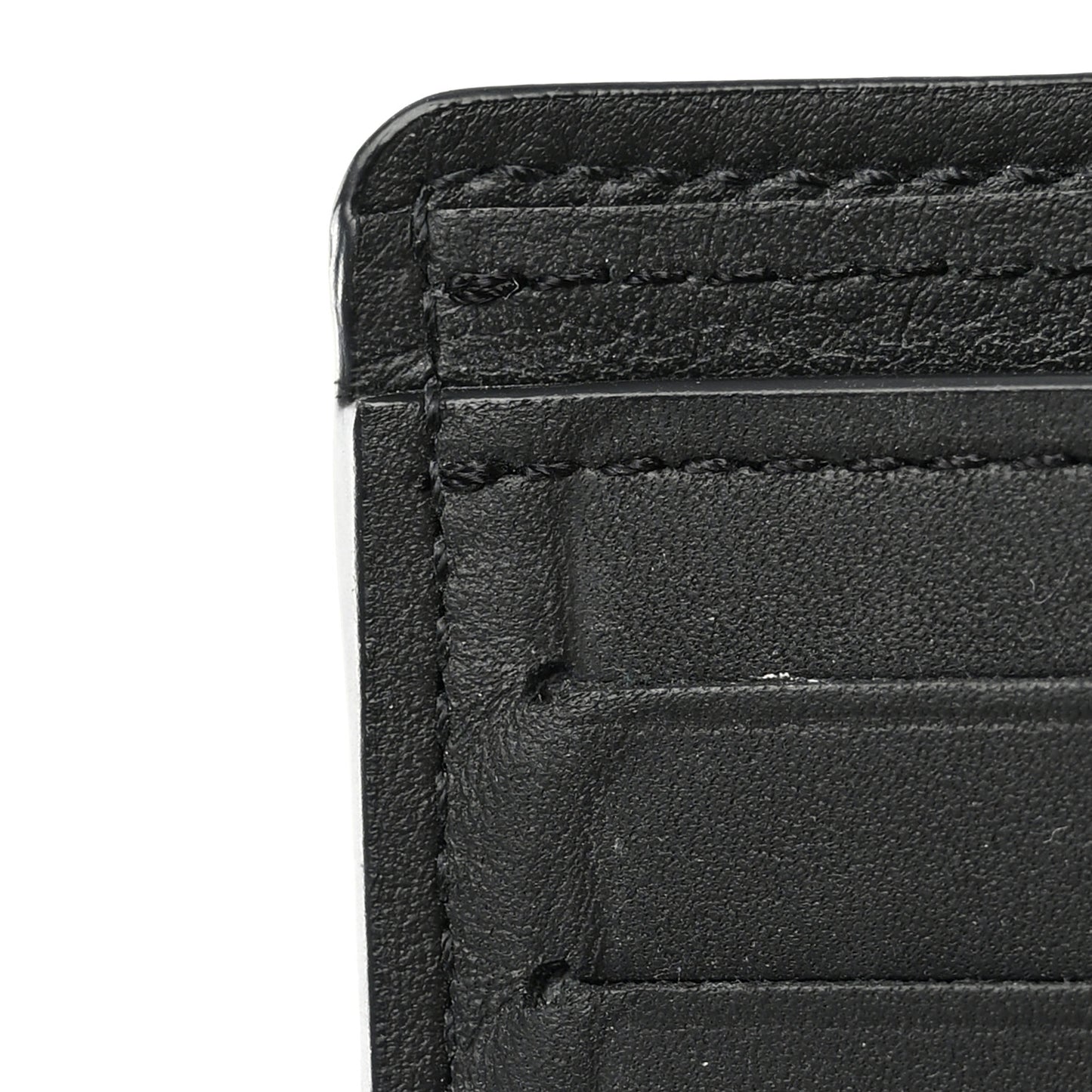 Calfskin Monogram Shadow Multiple Wallet Black