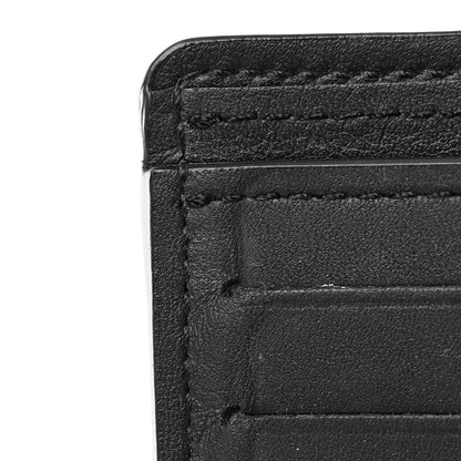 Louis Vuitton Calfskin Monogram Shadow Multiple Wallet Black 9 of 10