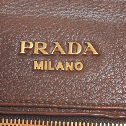 Prada Cervo Lux Deerskin Chain Bag Bruciato 5 of 9