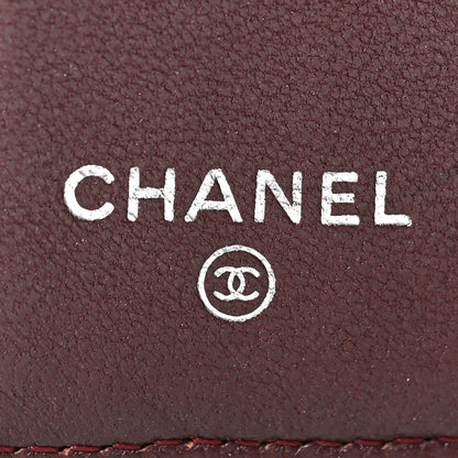 Chanel Lambskin Quilted Compact French Flap Wallet Black 7 of 7