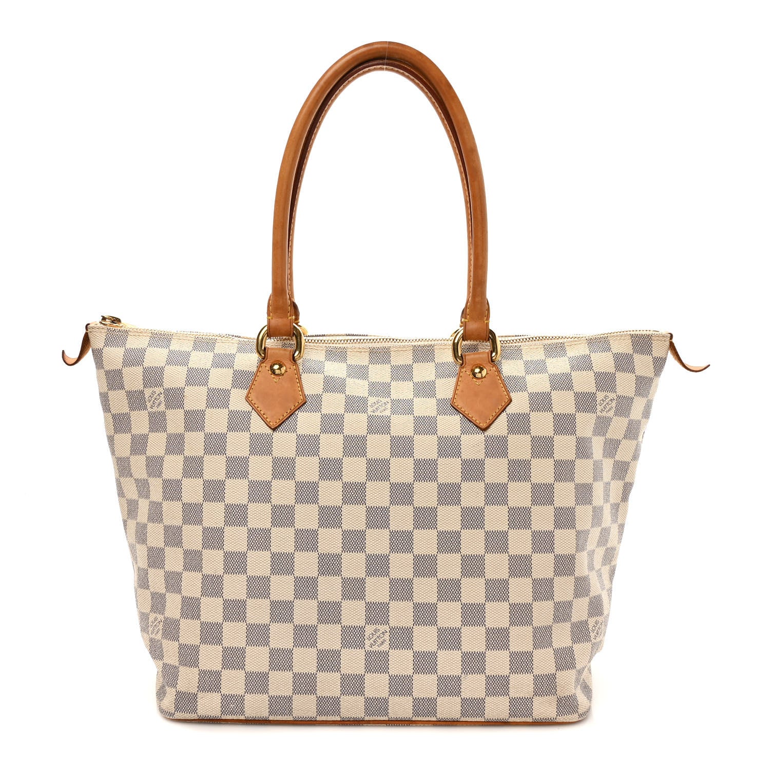 Louis Vuitton Damier Azur Saleya MM 1 of 13