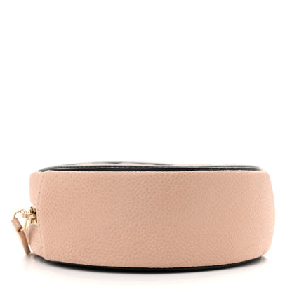 Chanel Caviar Quilted Round Filigree Crossbody Beige Black 4 of 12