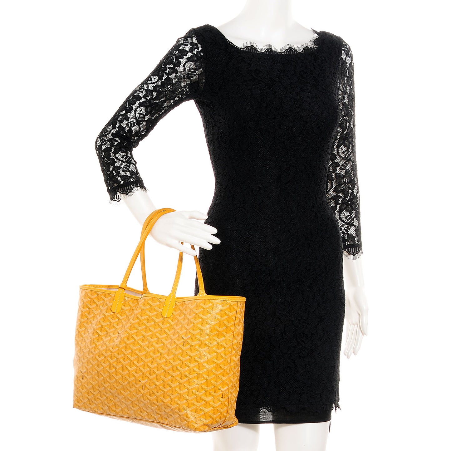 Goyardine Saint Louis PM Yellow