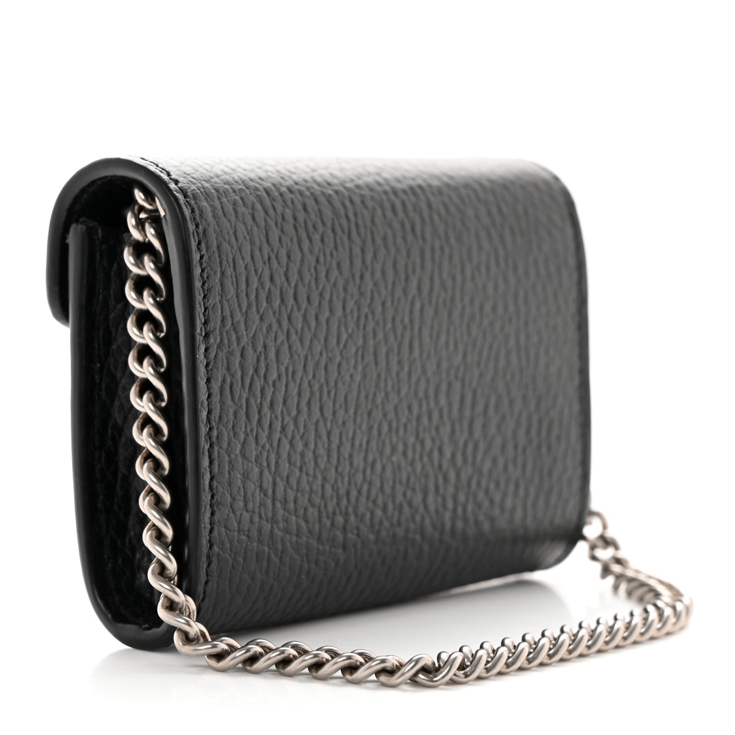 Gucci Calfskin Dionysus Coin Purse Black 3 of 11