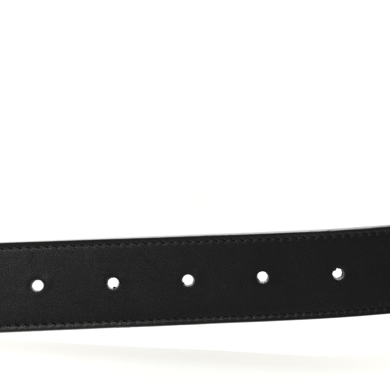 Gucci Calfskin Double G 30mm Belt 95 38 Black 4 of 4